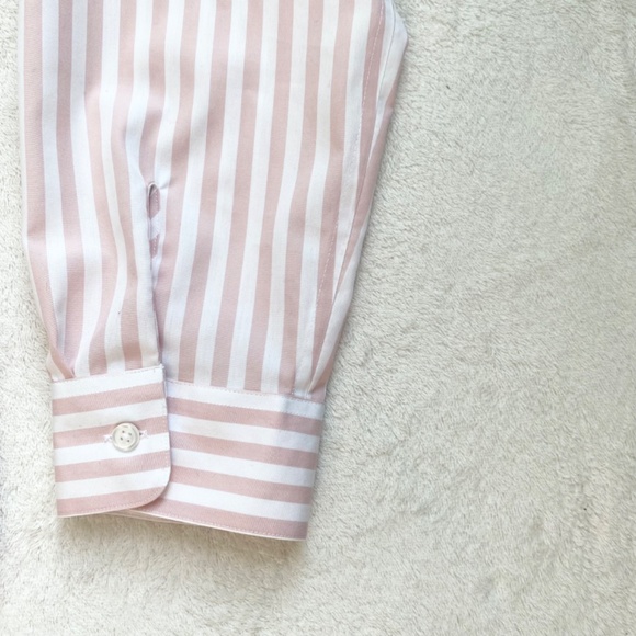 Goldwater Creek Womens 100% Cotton Shirts No-iron Long Sleeve Sz 10 - Picture 7 of 10